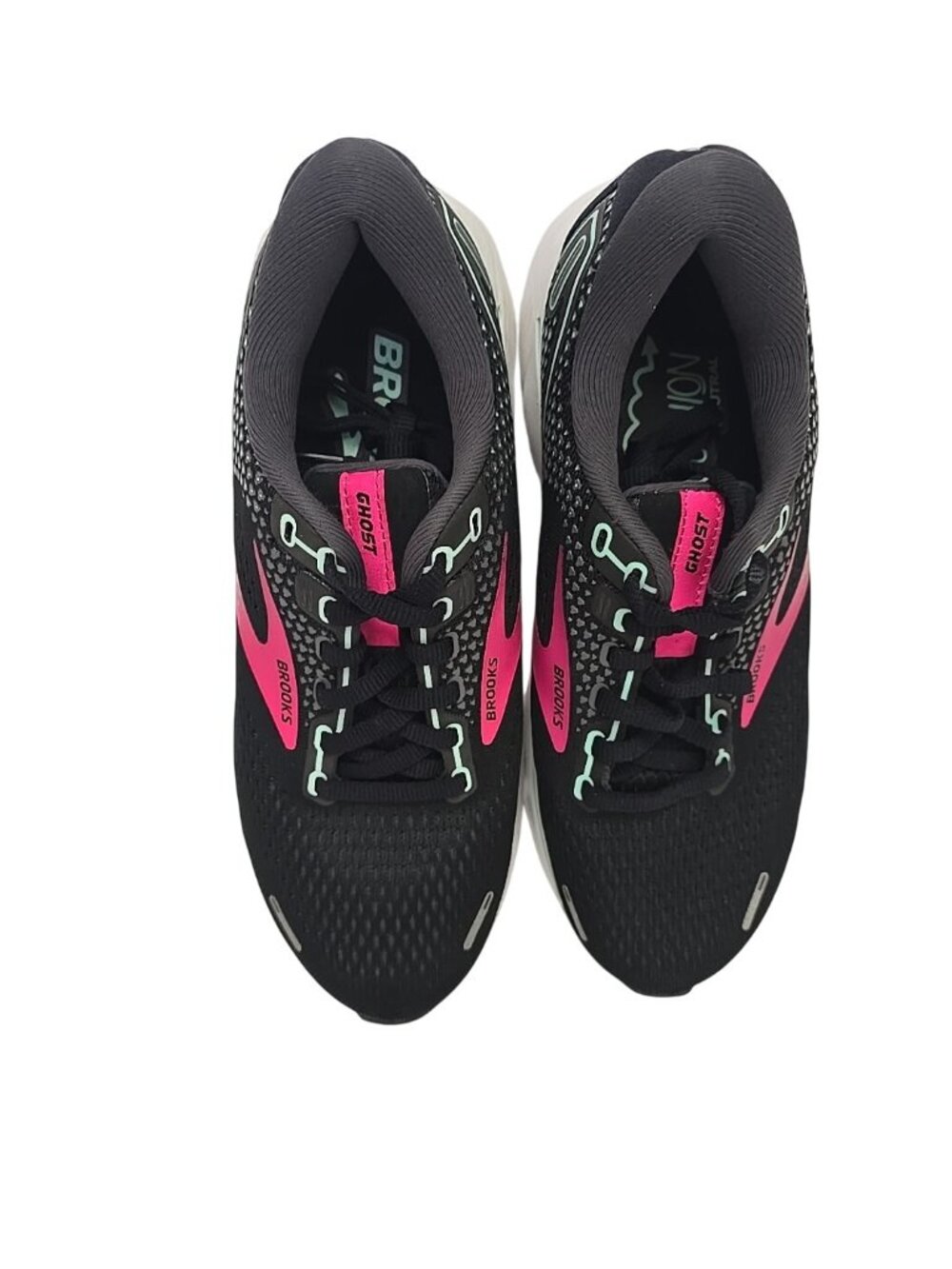 Brooks Women's Ghost 14 Running Shoe 1203561D013 Black Multi Size 6W - Picture 5 of 8